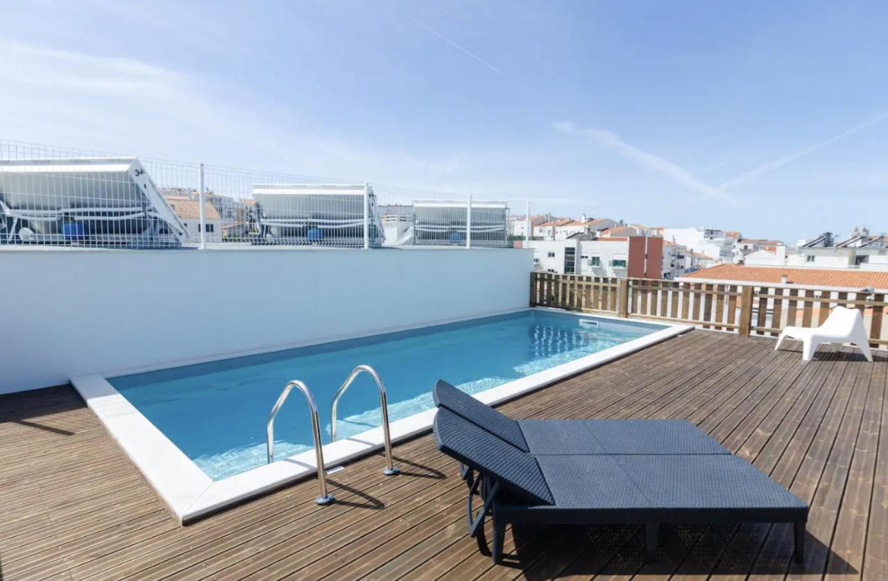 Terracos Do Mar - Rooftop Pool With Sea View Nazaré Exteriör bild